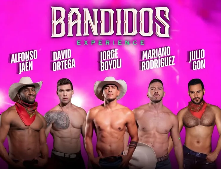 Bandidos Experience — cartel del show en El Despecho Puebla